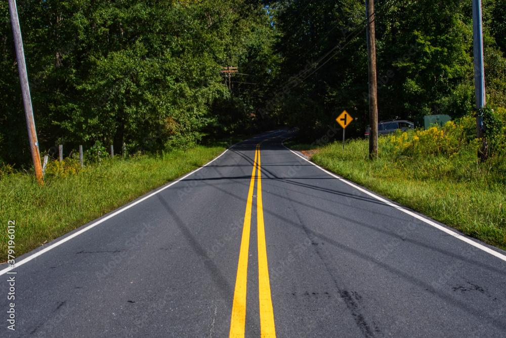 Fototapeta premium road in the countryside