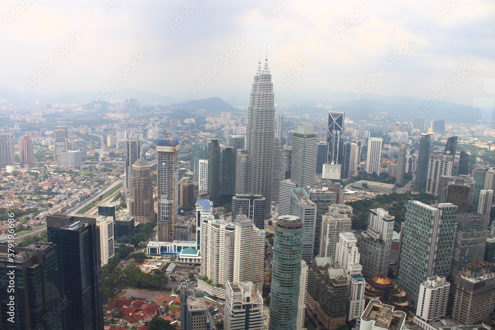 Kuala Lumpur city view from KL Tower, Kuala Lumpur, Malaysia