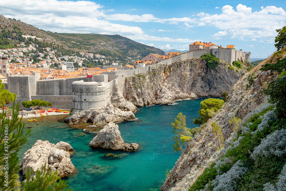 Old Town Dubrovnik, Medieval UNESCO Heritige Site, Croatia.