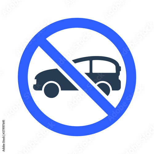 Car restriction icon