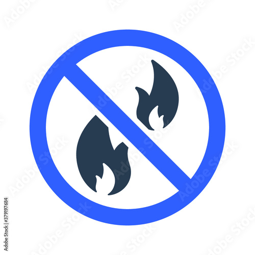 Fire restriction icon