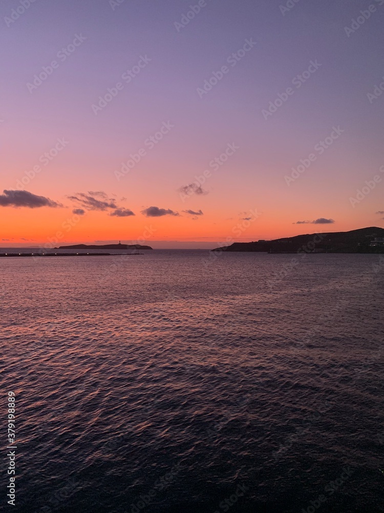 Naklejka premium sunset