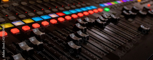 buttons equipment for sound mixer control, equipment for sound mixer control, electornic device