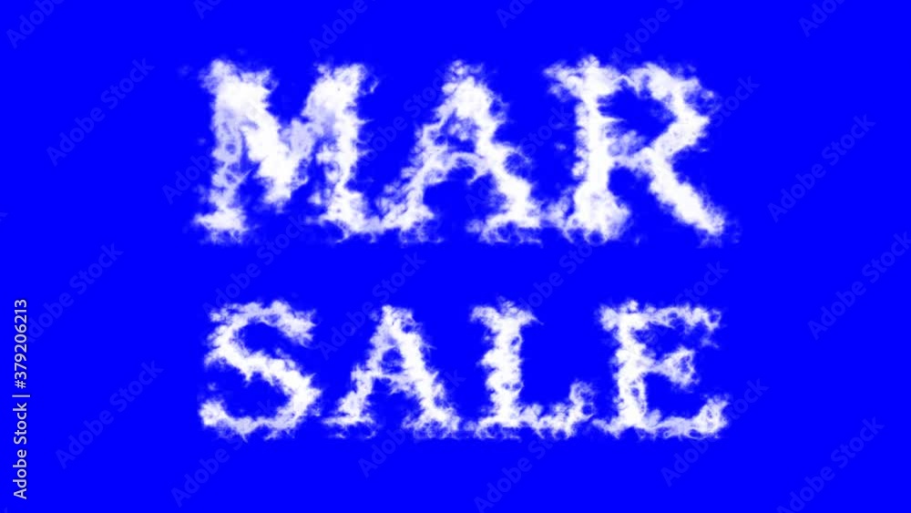 Mar Sale cloud text effect blue isolated background. animated text effect with high visual impact. letter and text effect. Mar Sale cloud text effect blue isolated background. animated text effect with high visual impact. letter and text effect.