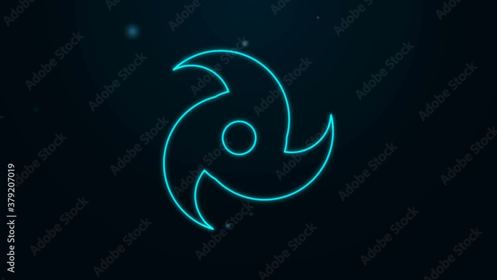 Glowing neon line Tornado icon isolated on black background. Cyclone, whirlwind, storm funnel, hurricane wind or twister weather icon. 4K Video motion graphic animation Glowing neon line Tornado icon isolated on black background. Cyclone, whirlwind, storm funnel, hurricane wind or twister weather icon. 4K Video motion graphic animation