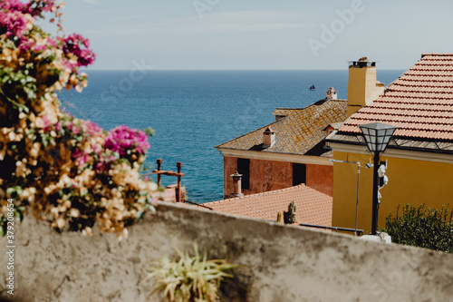 Photos Village italien au bord de la Méditerranée