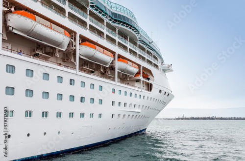 Wallpaper Mural Close-up of cruise ship – Auckland, North Island, New Zealand Torontodigital.ca