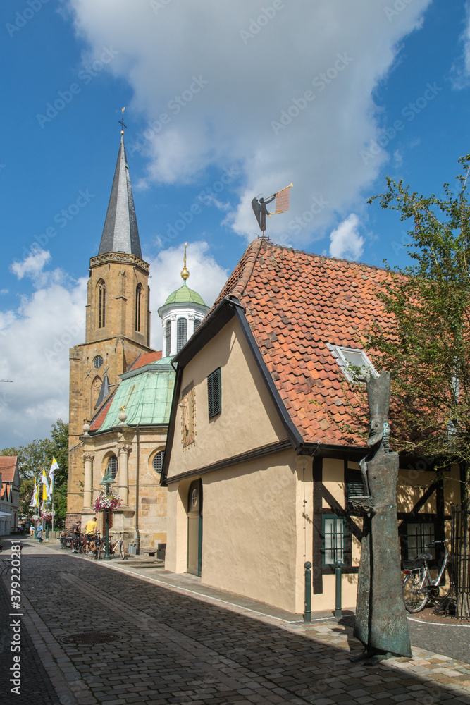 st. clemenskirche und wallfahrtskapelle in telgte, westfalen