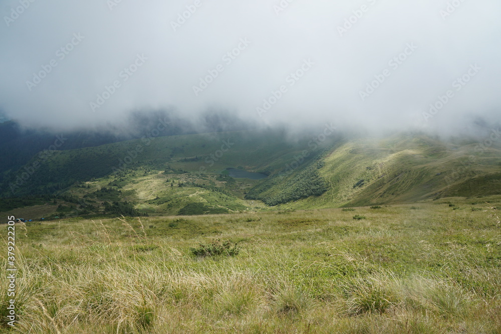 misty morning in the mountains misty morning in the mountains