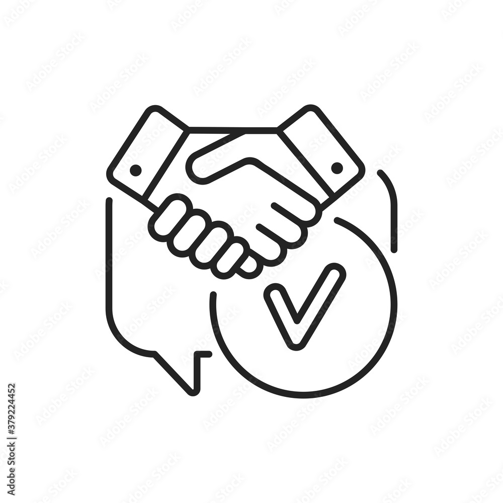 Work ethic black line icon. Business deal. Soft skills. Pictogram for web, mobile app, promo. UI UX design element Work ethic black line icon. Business deal. Soft skills. Pictogram for web, mobile app, promo. UI UX design element