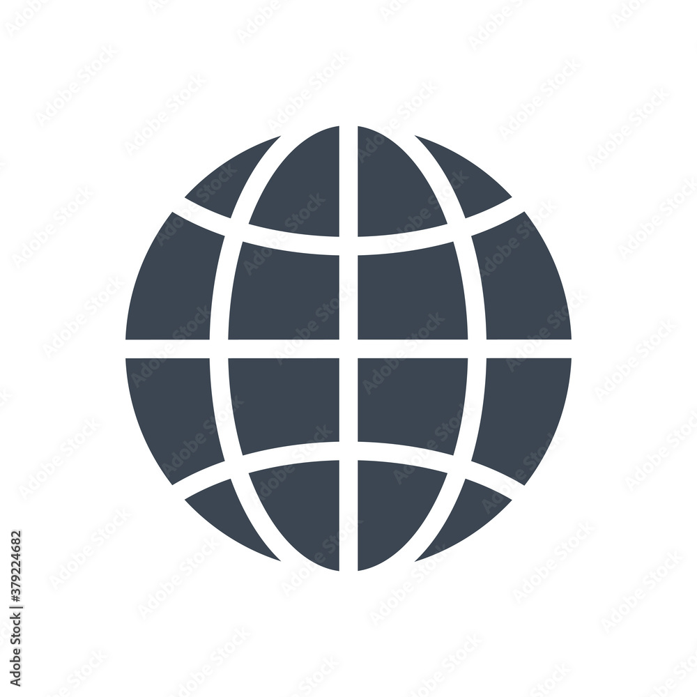 Globe Related Vector Glyph Icon. Isolated on White Background. Vector Illustration. Globe Related Vector Glyph Icon. Isolated on White Background. Vector Illustration.