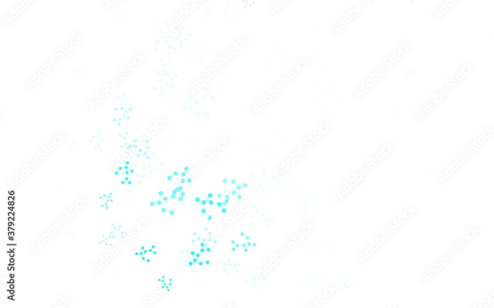Obraz premium Light Pink, Blue vector template with artificial intelligence structure.