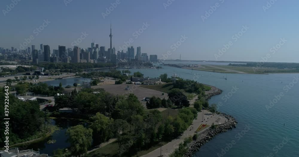 Sunny Aerial Drone Shots of City Sunny Aerial Drone Shots of City