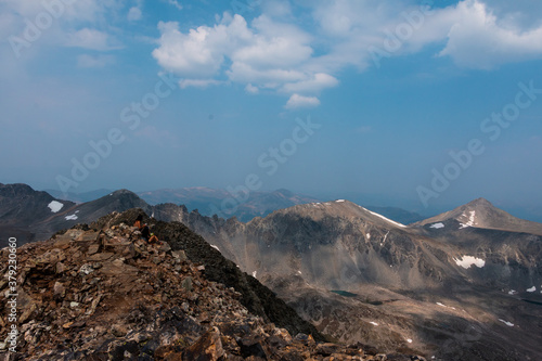 Views from On Top Of Quandry Peak Breckenridge Colorado  photo
