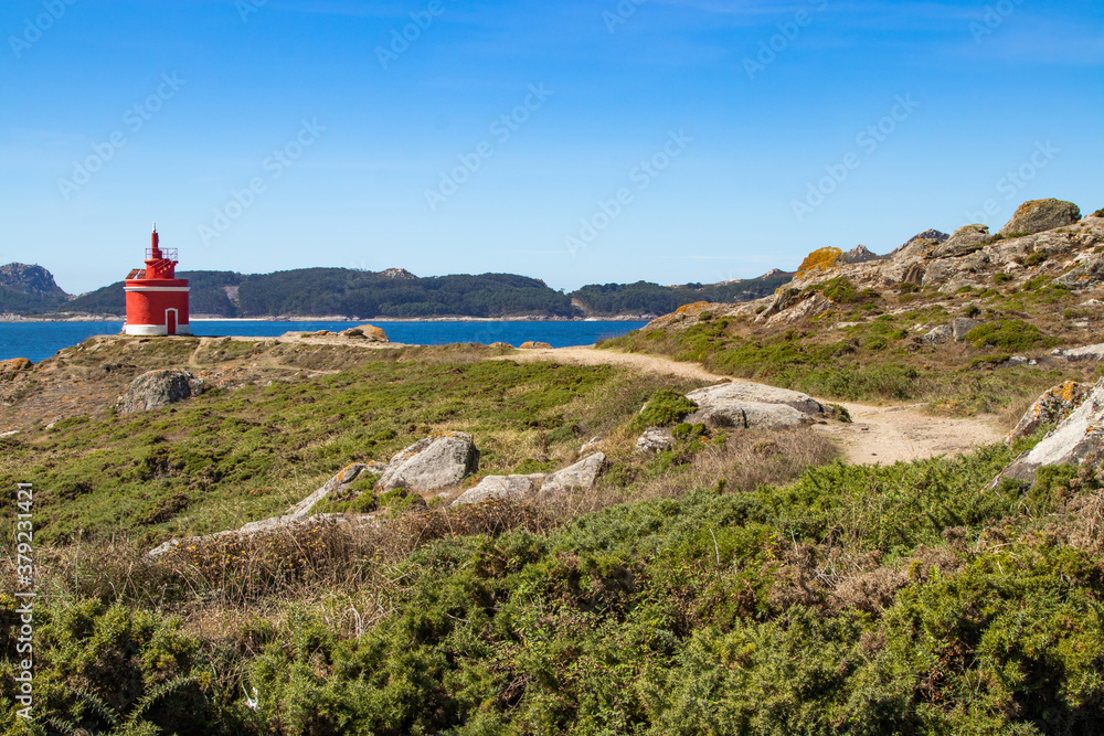 landscape of cabo home in pontevedra, tourist destination landscape of cabo home in pontevedra, tourist destination