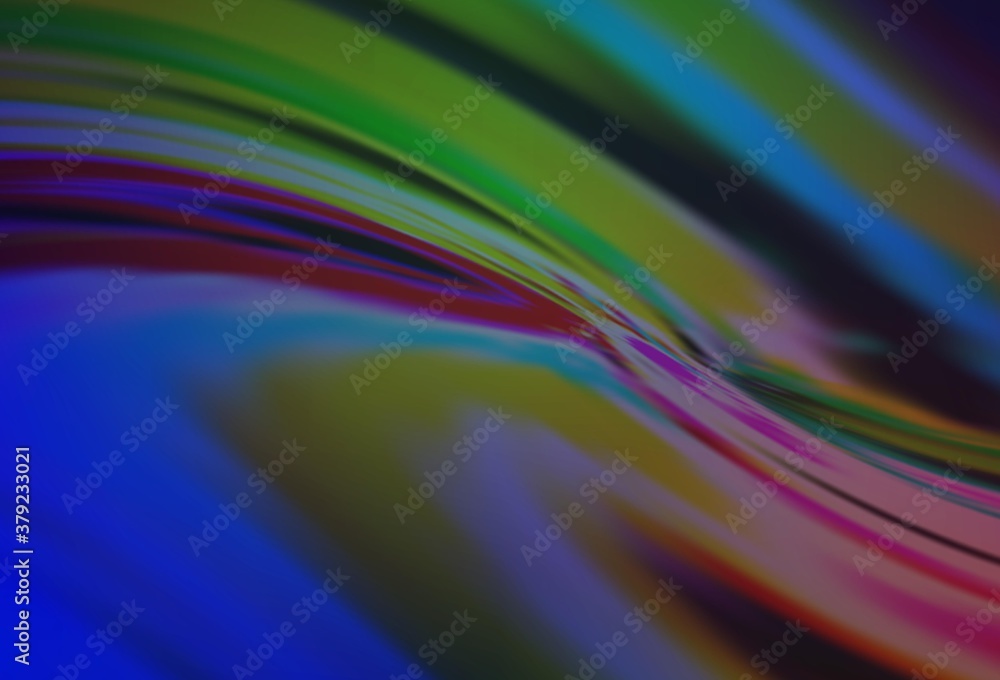 Obraz premium Light Blue, Red vector colorful abstract texture.