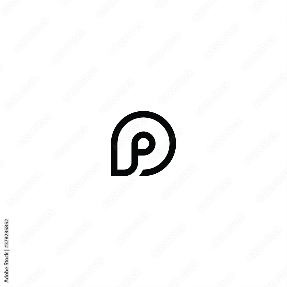 dp or pd initial logo is a little explanation of the concept of the logo: a unique letter with clean, clear, thick, and elegant lines dp or pd initial logo is a little explanation of the concept of the logo: a unique letter with clean, clear, thick, and elegant lines