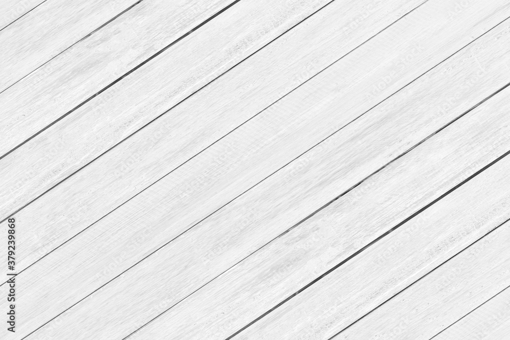 Obraz premium White wood texture as background. Pattern of wooden empty room