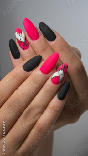 Fotografia Manicure nail paint
