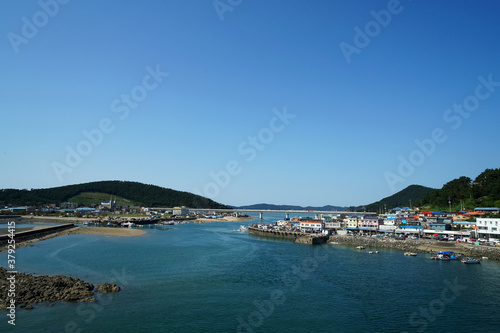 Scenery of Anheunghang on September 20, 2020