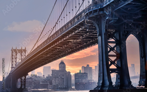 Manhattan bridge © poco_bw