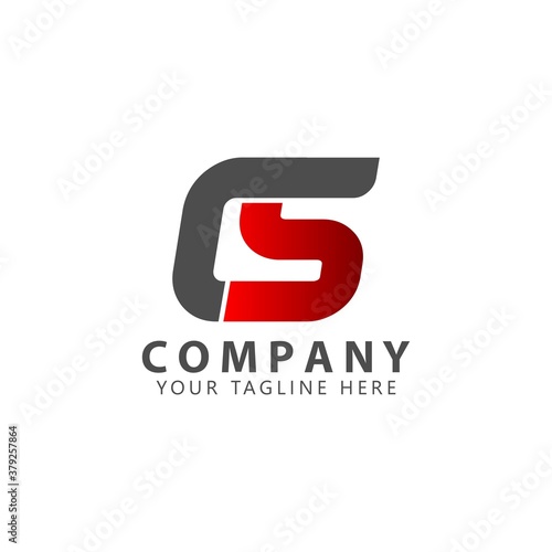 Initial CS Logo Design Inspiration Vector