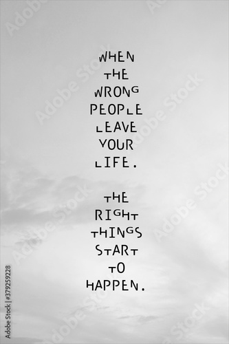 Fotografie Best quote