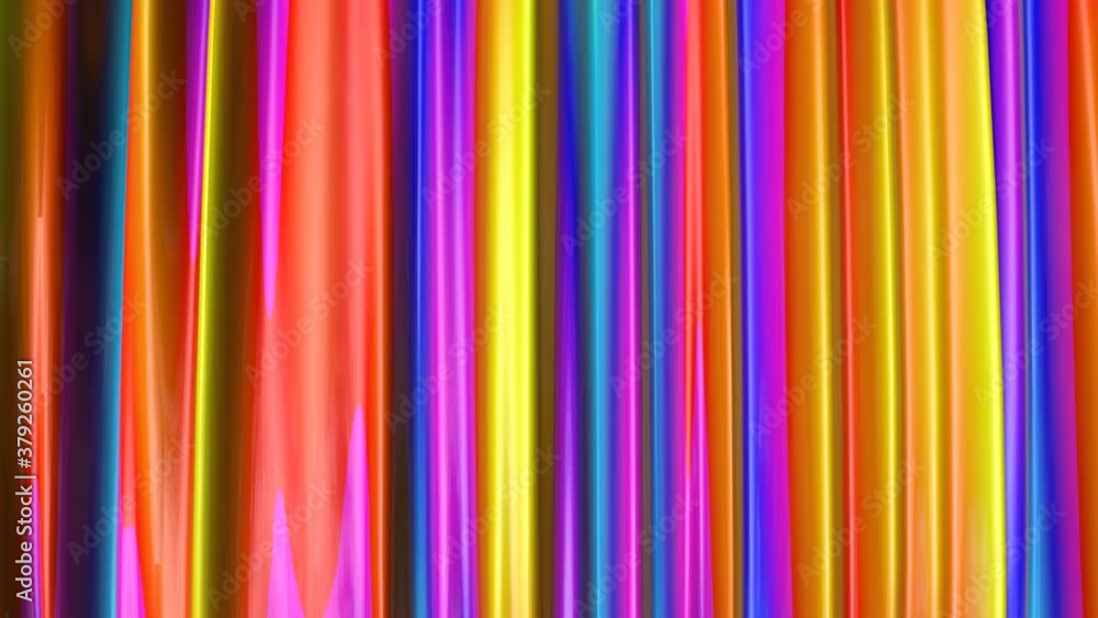 animated loop rainbow background. multicolored abstract surface with folds. 3d render animated loop rainbow background. multicolored abstract surface with folds. 3d render