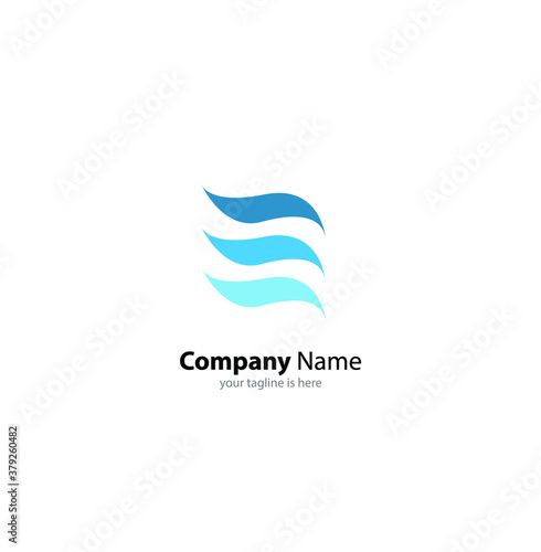 Wallpaper Mural the simple modern logo of letter e with white background Torontodigital.ca