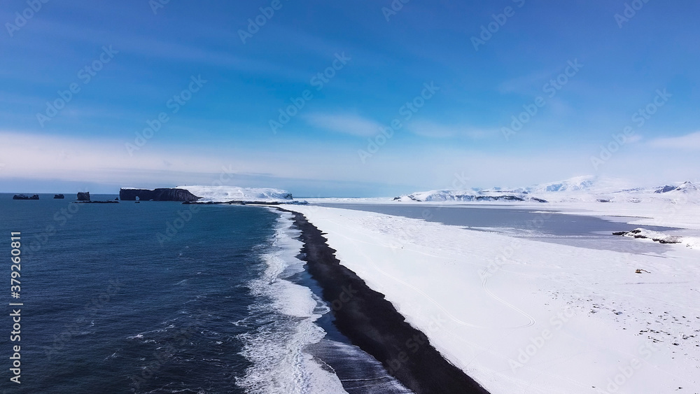 Obraz premium landscape with snow