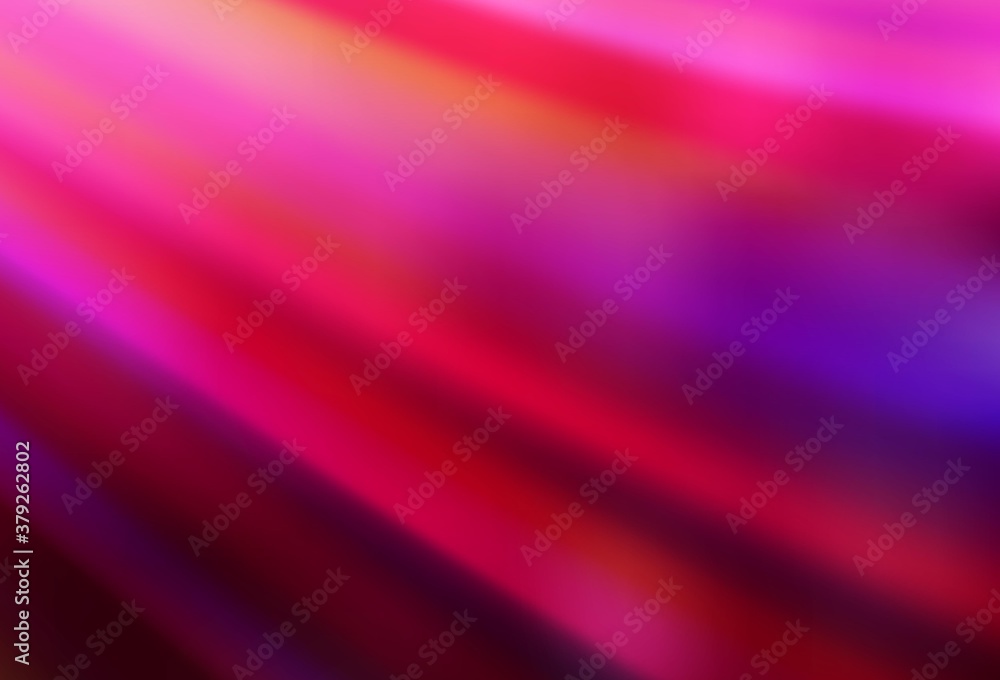 Fototapeta premium Light Purple, Pink vector colorful blur background.