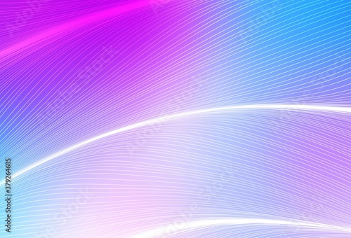 Light Pink, Blue vector background with lines.