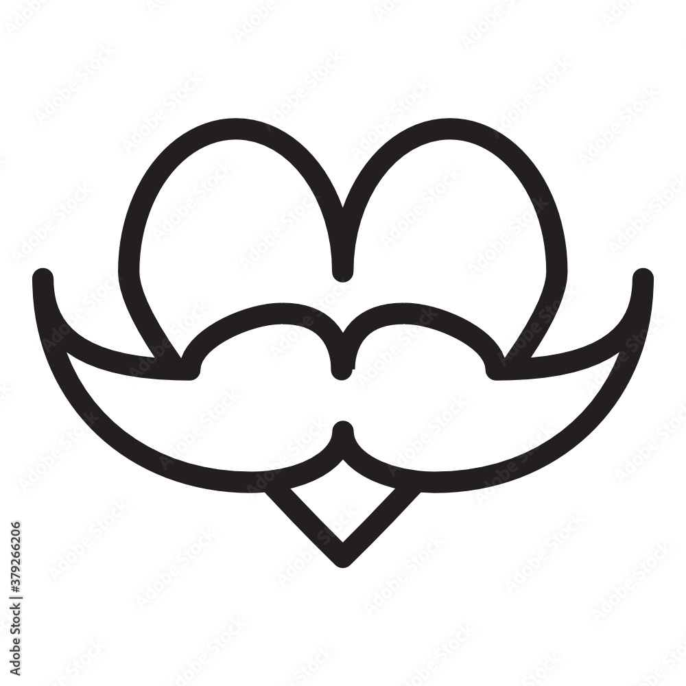 father day line style icon. very suitable for your creative product. father day line style icon. very suitable for your creative product.