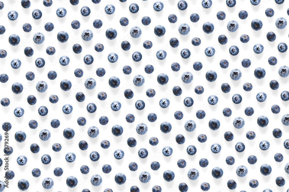 Background of Freshly picked blueberries on white backdrop. Background of Freshly picked blueberries on white backdrop.