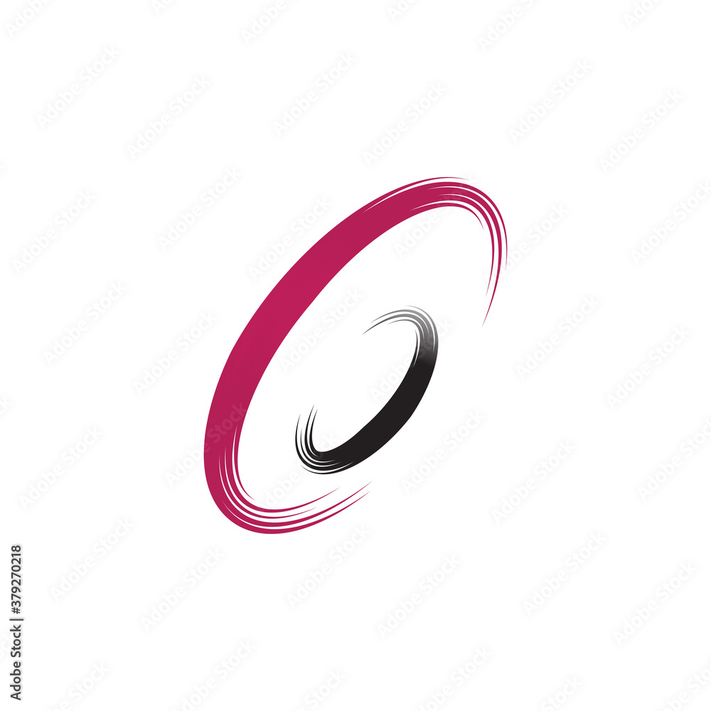 circle logo vector icon template circle logo vector icon template