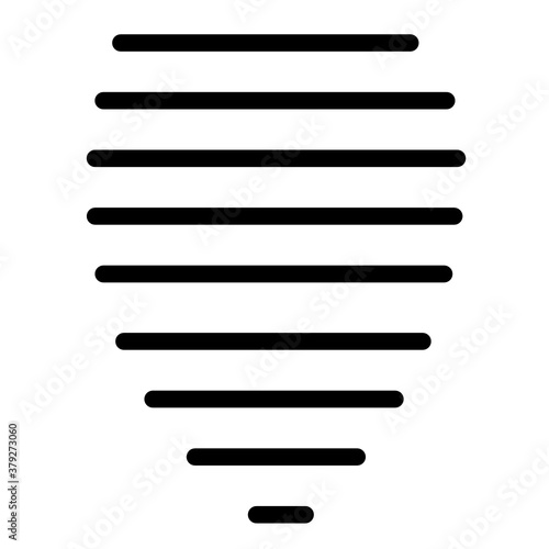 climax line style icon. very suitable for your creative product.