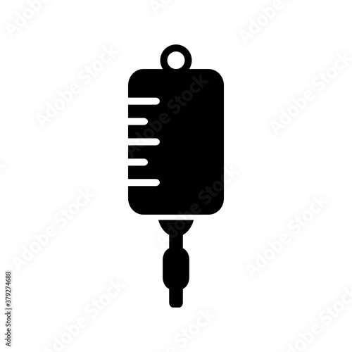 Infuse Blood Bag Icon Design Vector Template Illustration