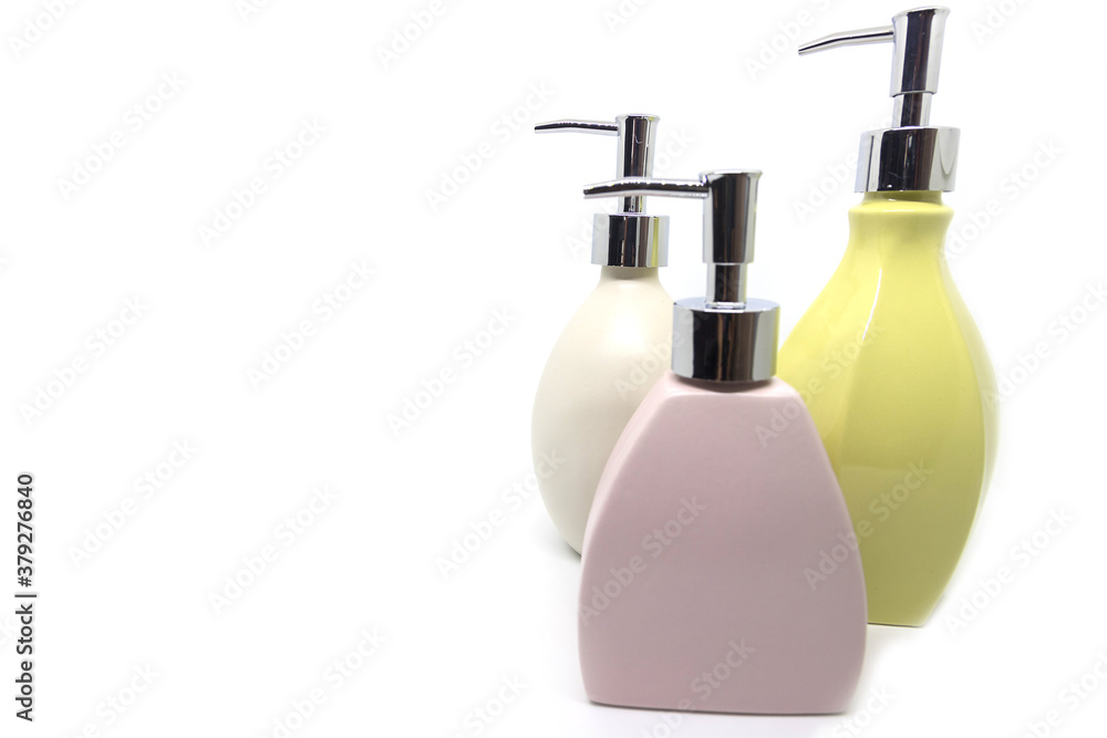 Modern shower gel bottle Modern shower gel bottle
