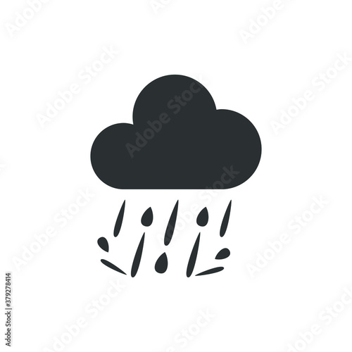 Torrential rain icon