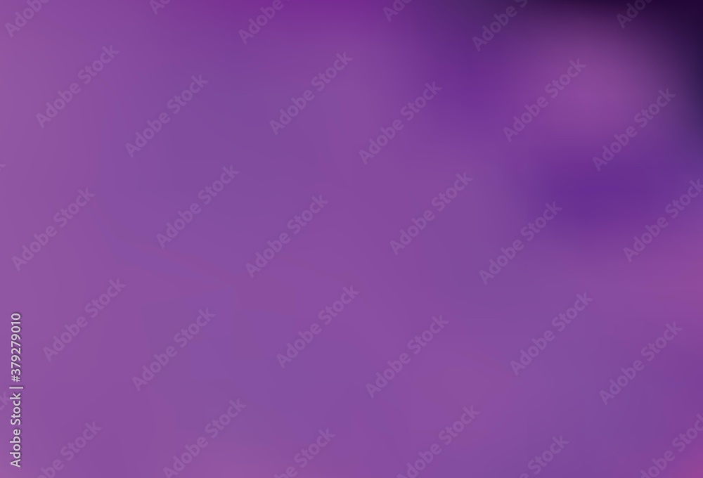 Fototapeta premium Light Purple vector blurred shine abstract background.