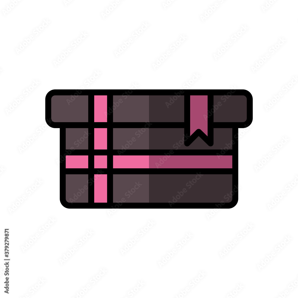 Gift Flat Icon Design Vector Template Illustration Gift Flat Icon Design Vector Template Illustration