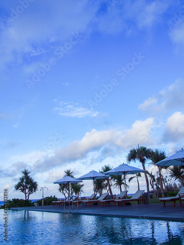 Fototapeta Naklejka Na Ścianę i Meble -  沖縄　久米島の南国の風景