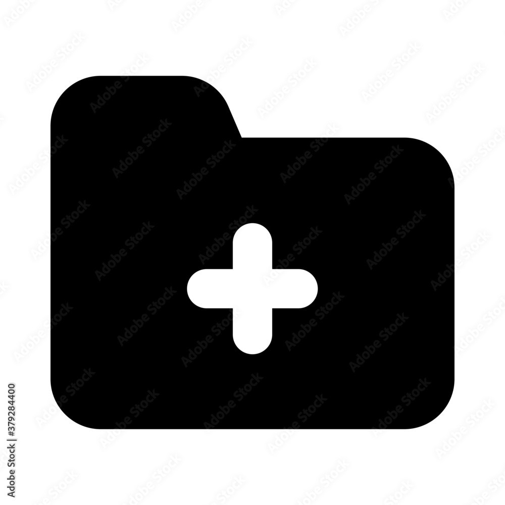 Create folder icon in solid design, editable vector
Create folder icon in solid design, editable vector