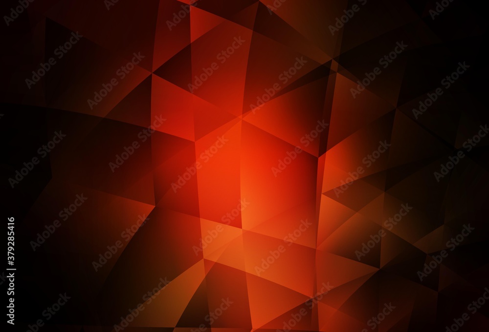 Dark Red vector shining triangular backdrop. Dark Red vector shining triangular backdrop.