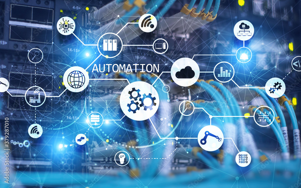 Automation Software Technology Process System Business concept 2021 Automation Software Technology Process System Business concept 2021