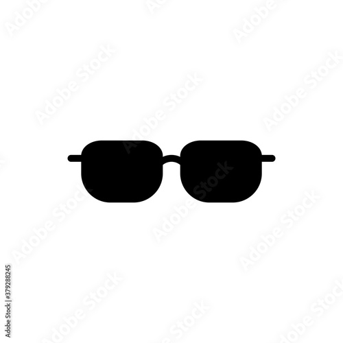 Eyeglasses Flat Icon Design Vector Template Illustration