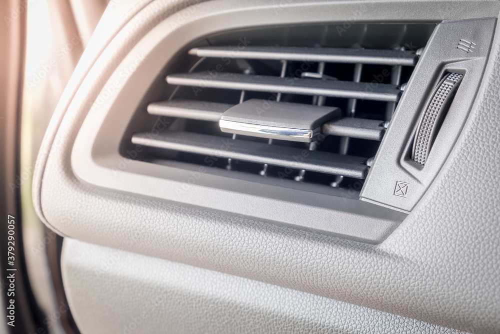 Car air conditioner vent on console. This photo can be used for transportation concept. Ready for the road ahead. Car air conditioner vent on console. This photo can be used for transportation concept. Ready for the road ahead.
