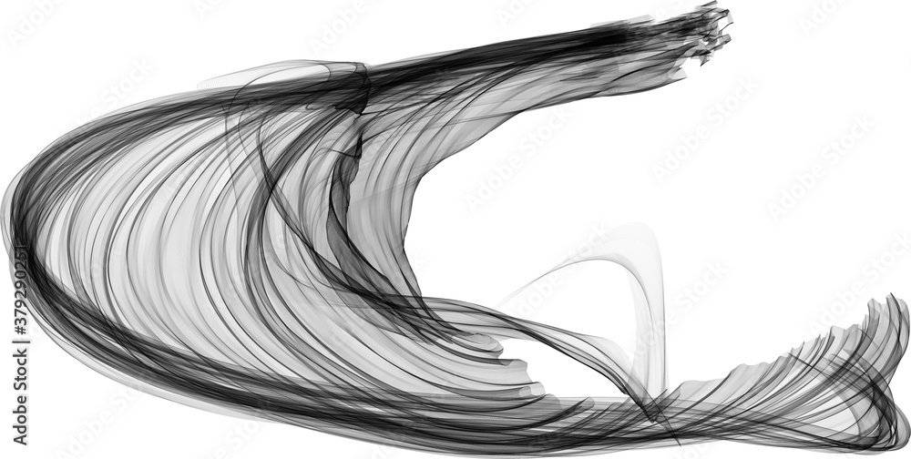 Obraz premium Wave overlay background for design