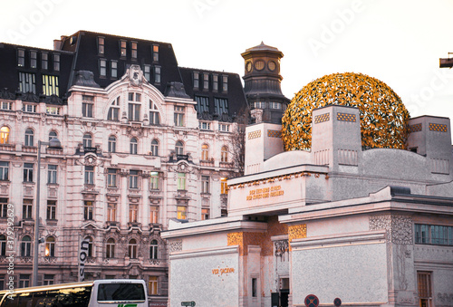 Foto Wien, Austria - Secessionsgebäude, Vienna Secession Building, Karlsplatz