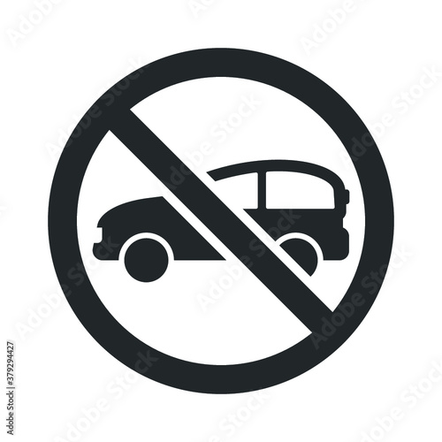 Car restriction icon